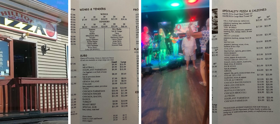 Hill Top Pizzeria - Pizza Delivery & Sports Bar